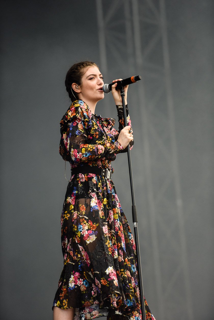 Die Neuseeländerin beim Doppelfestival. – Lorde.