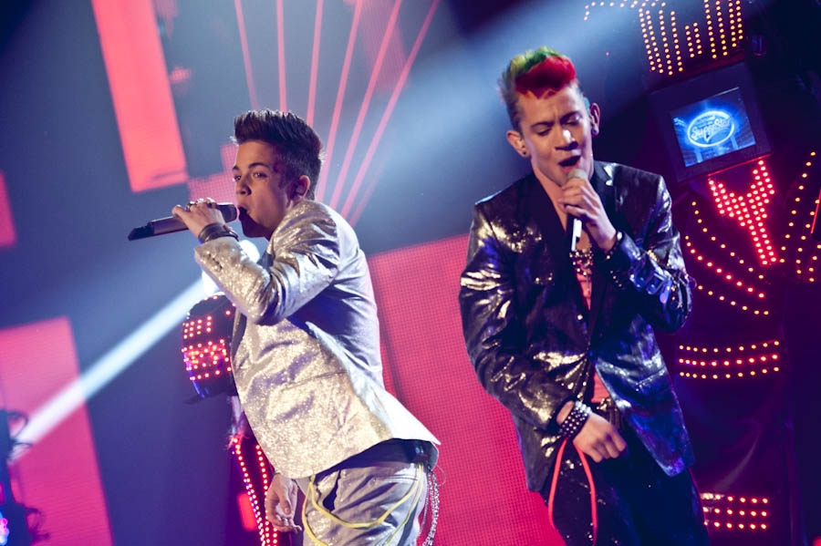 Daniele Negroni vs Luca Hänni. – DSDS 2012 - Das Finale.