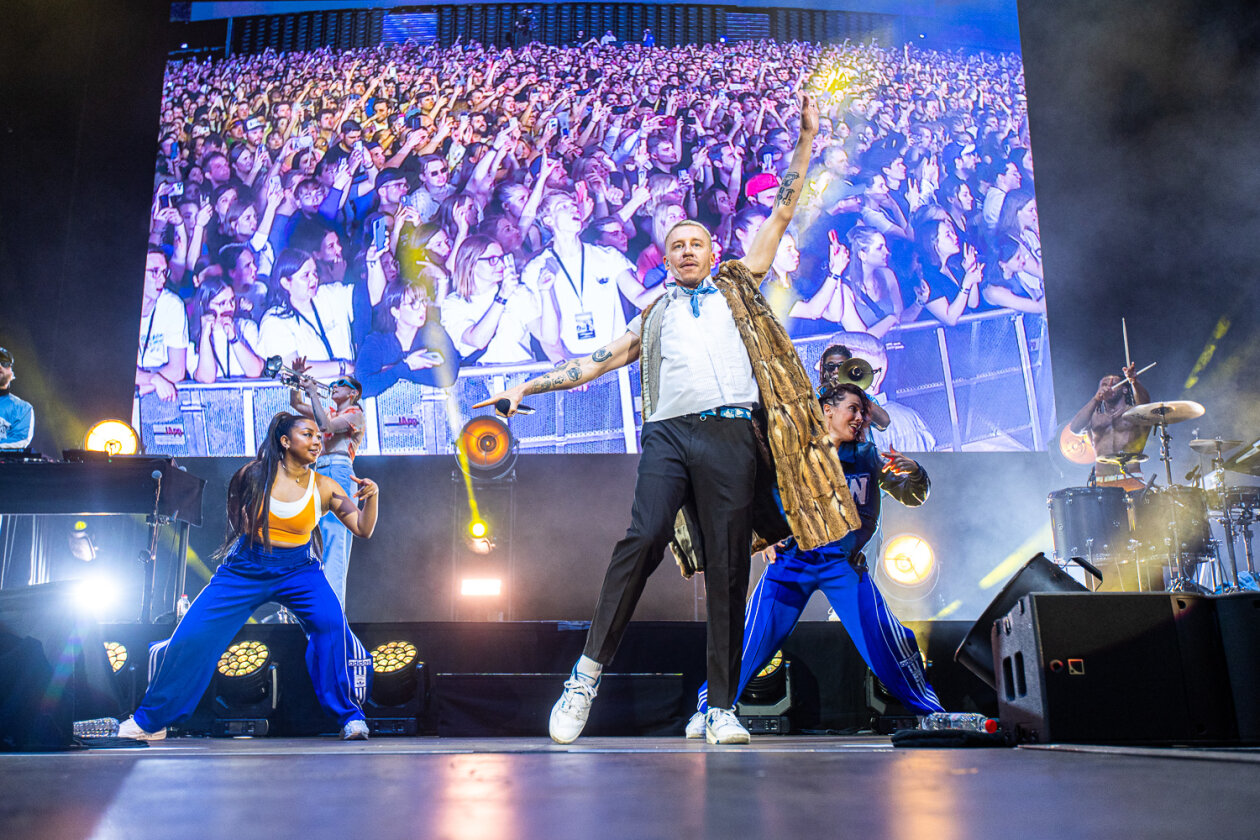 Macklemore Macklemore. (8/35) Der USRapper auf Tourstopp in der