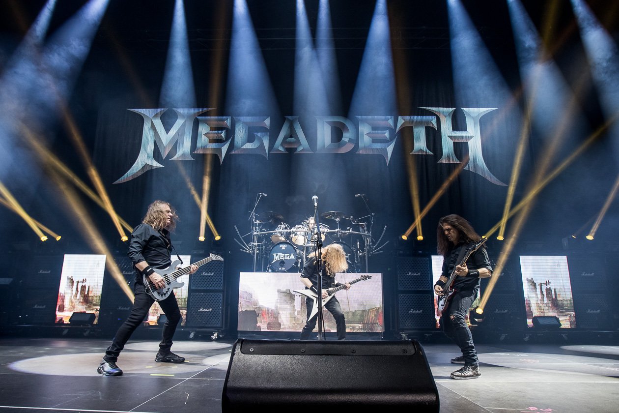 Mit Five Finger Death Punch on tour. – Megadeth.