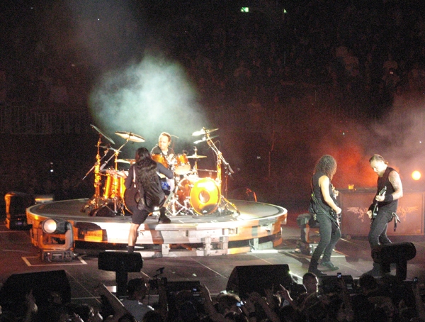 Metallica live beim Fan-Gig für "Death Magnetic" – Metöll!