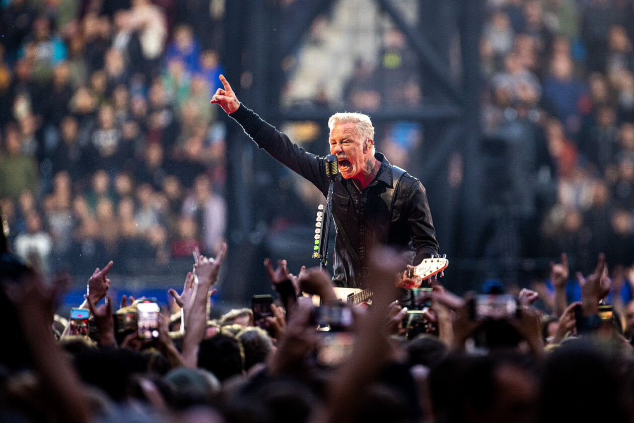 In diesem Jahr nur zwei Konzerte in Deutschland: die berühmteste Metal-Band der Welt live. – Metallica.