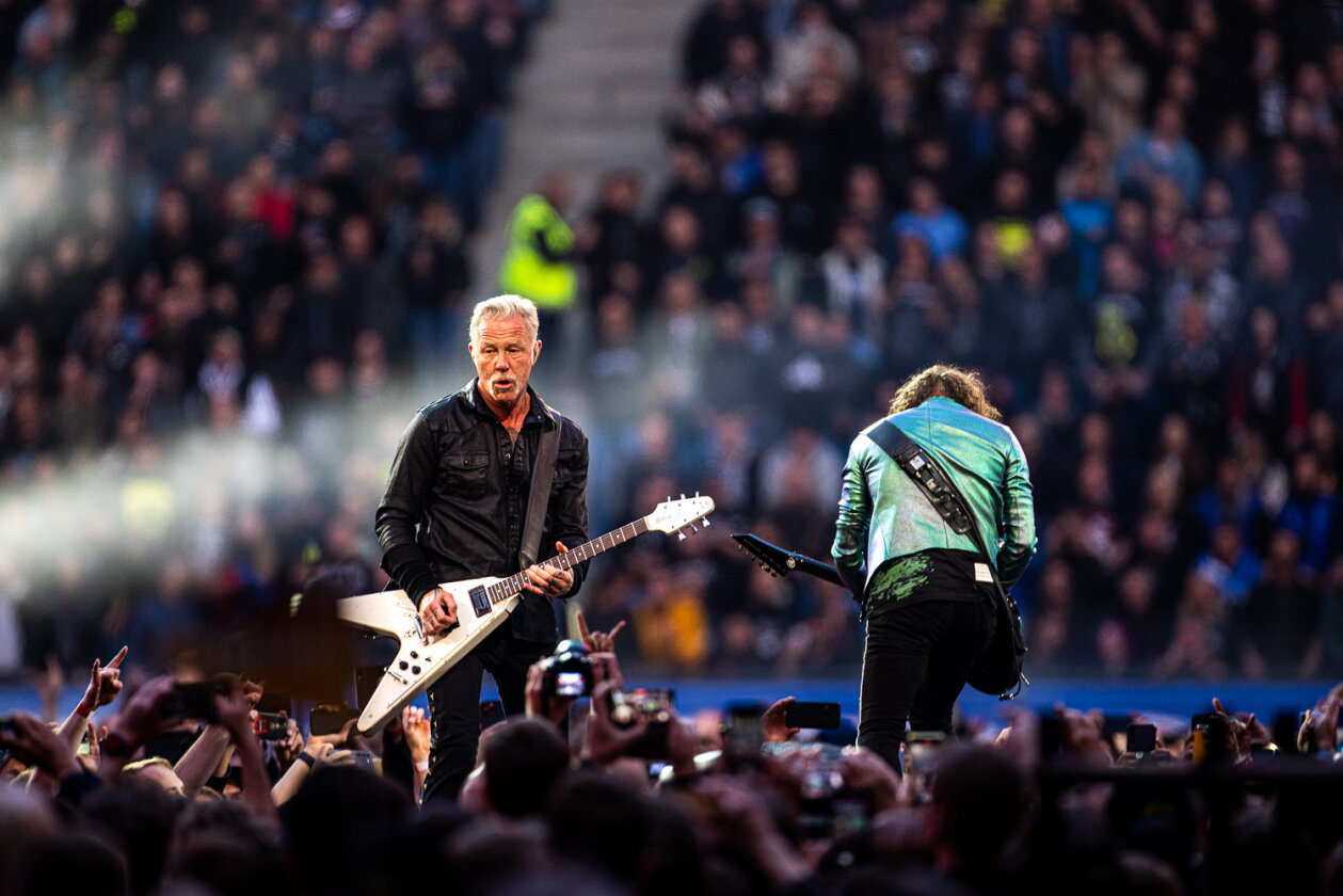 In diesem Jahr nur zwei Konzerte in Deutschland: die berühmteste Metal-Band der Welt live. – Metallica.