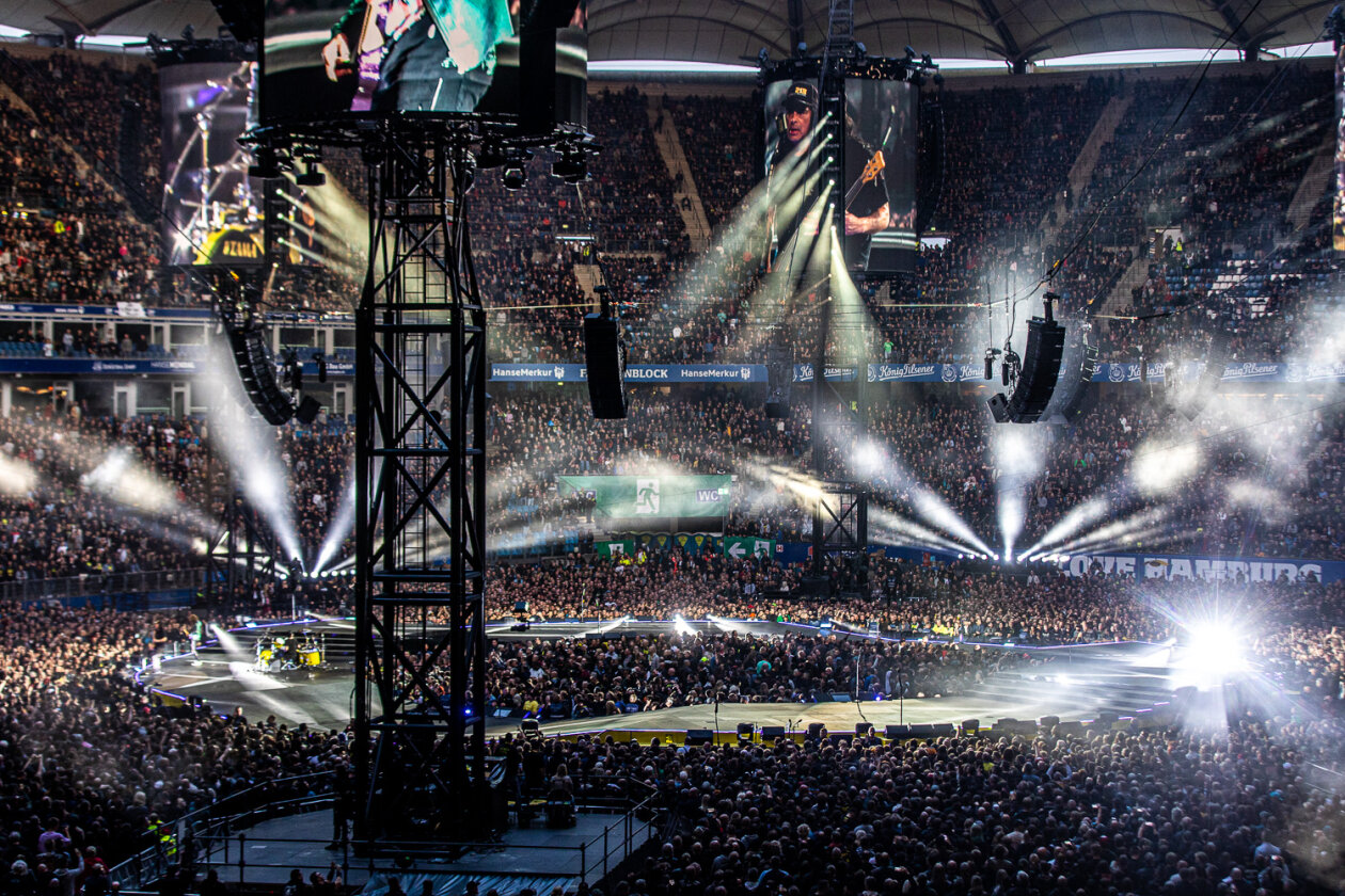 In diesem Jahr nur zwei Konzerte in Deutschland: die berühmteste Metal-Band der Welt live. – Metallica.