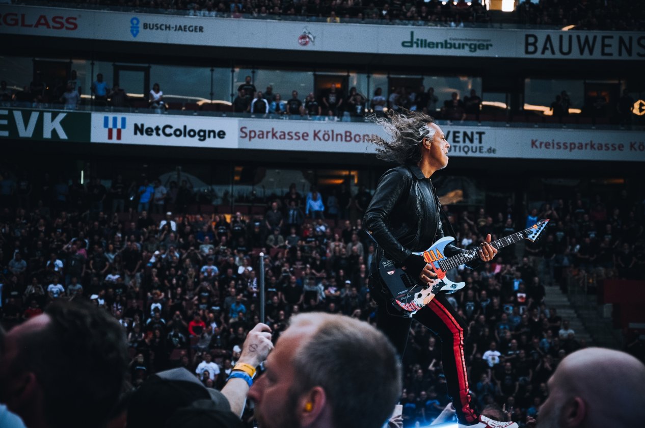 Metallica – Europe Awakens! Papa Het and Friends live in Köln. – Hammett.
