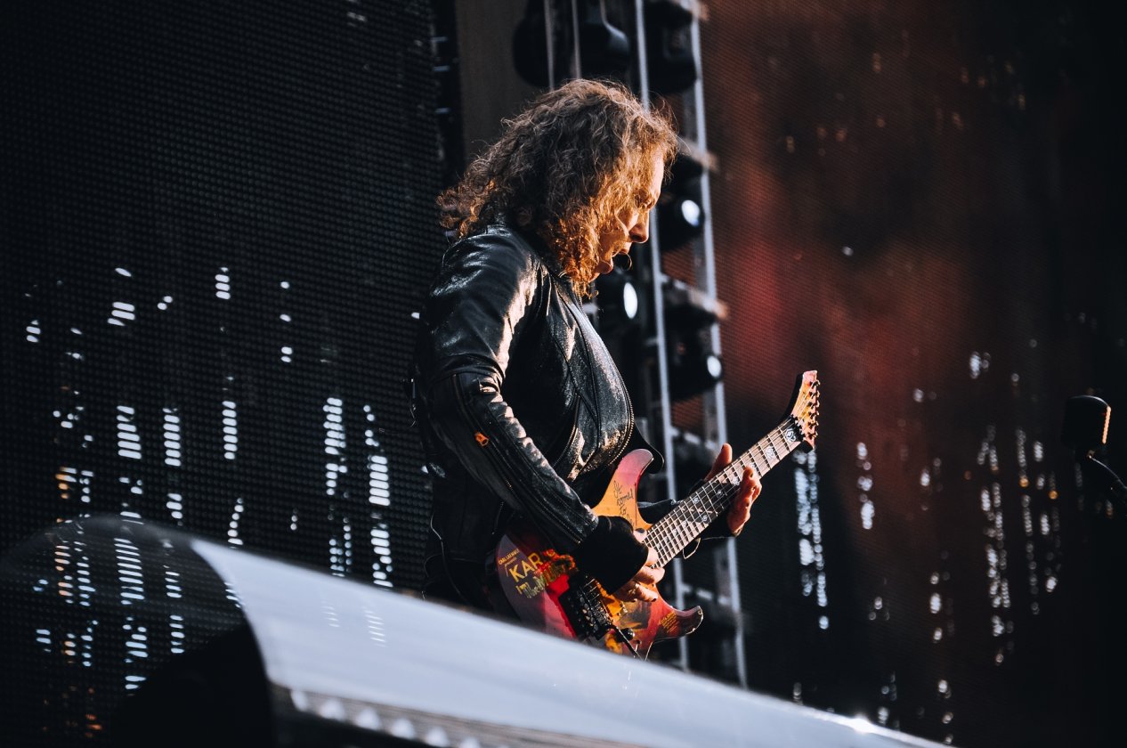 Metallica – Europe Awakens! Papa Het and Friends live in Köln. – Kirk Hammett.