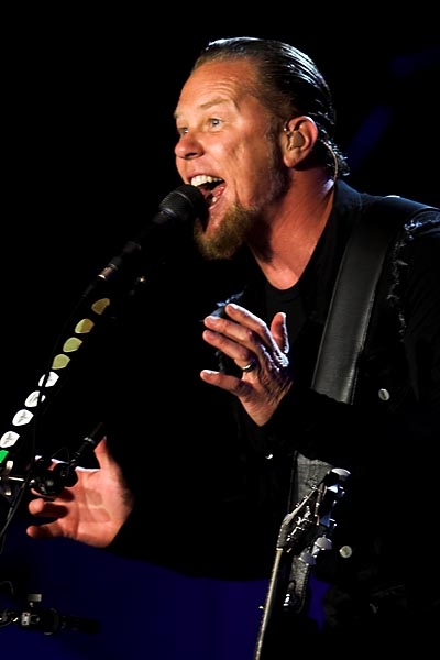Metallica als Headliner bei Rock am Ring 2008. – 