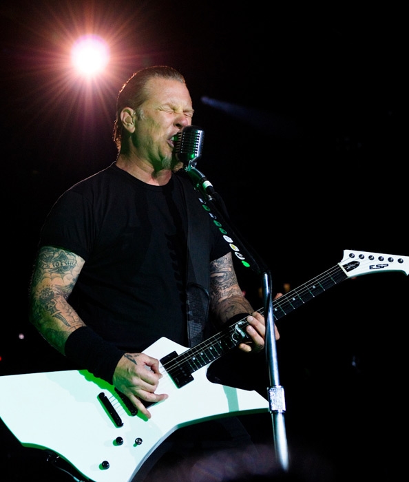Metallica – Mit den Big Four im französischen Amneville. – James.