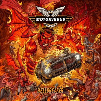 Motorjesus - Hellbreaker Artwork
