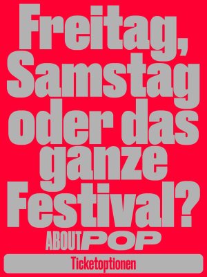 About Pop Festival: Peaches, Pop & Party in Stuttgart