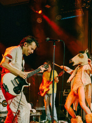 Fotos/Review: Bonaparte eskaliert in Berlin