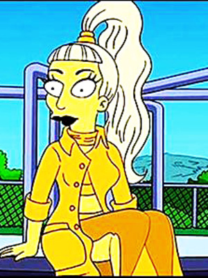 Lady Gaga: Bei den Simpsons unerwünscht