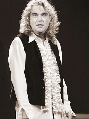 Schuh-Plattler: Robbie Williams trollt Jimmy Page