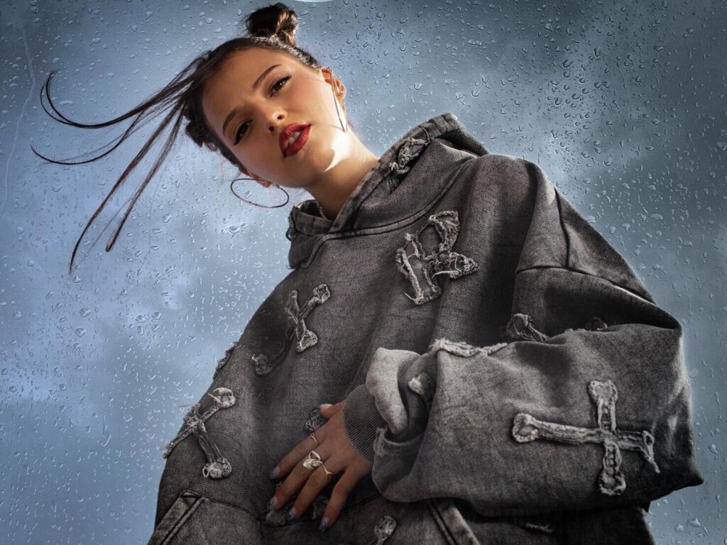 Merch Nina Chuba Hoodie Unisex - Langarm Kapuzenpullover Mit Album Print