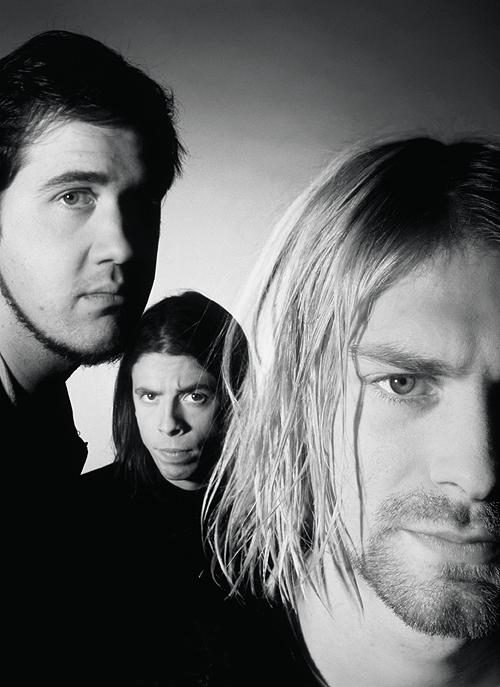 Nirvana – Pressefotos vom Kurt Cobain und seiner Band. – 