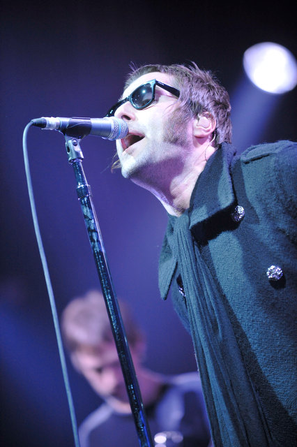 Im Februar 2009 war Oasis' Welt noch in Ordnung ... – und sein Bruder Liam.