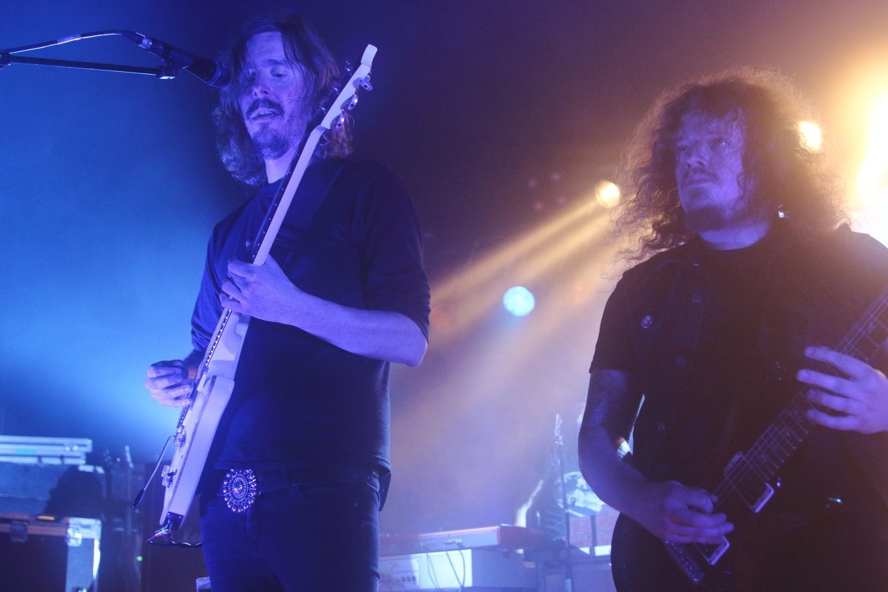Mikael Åkerfeldt und Co. auf "Sorceress"-Tour. – Opeth.