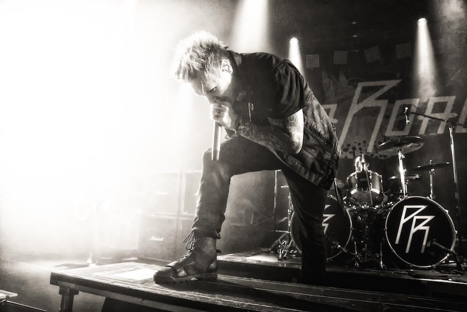 Papa Roach – On stage mit In Flames. – Jacoby und Drummer Tony Palermo.