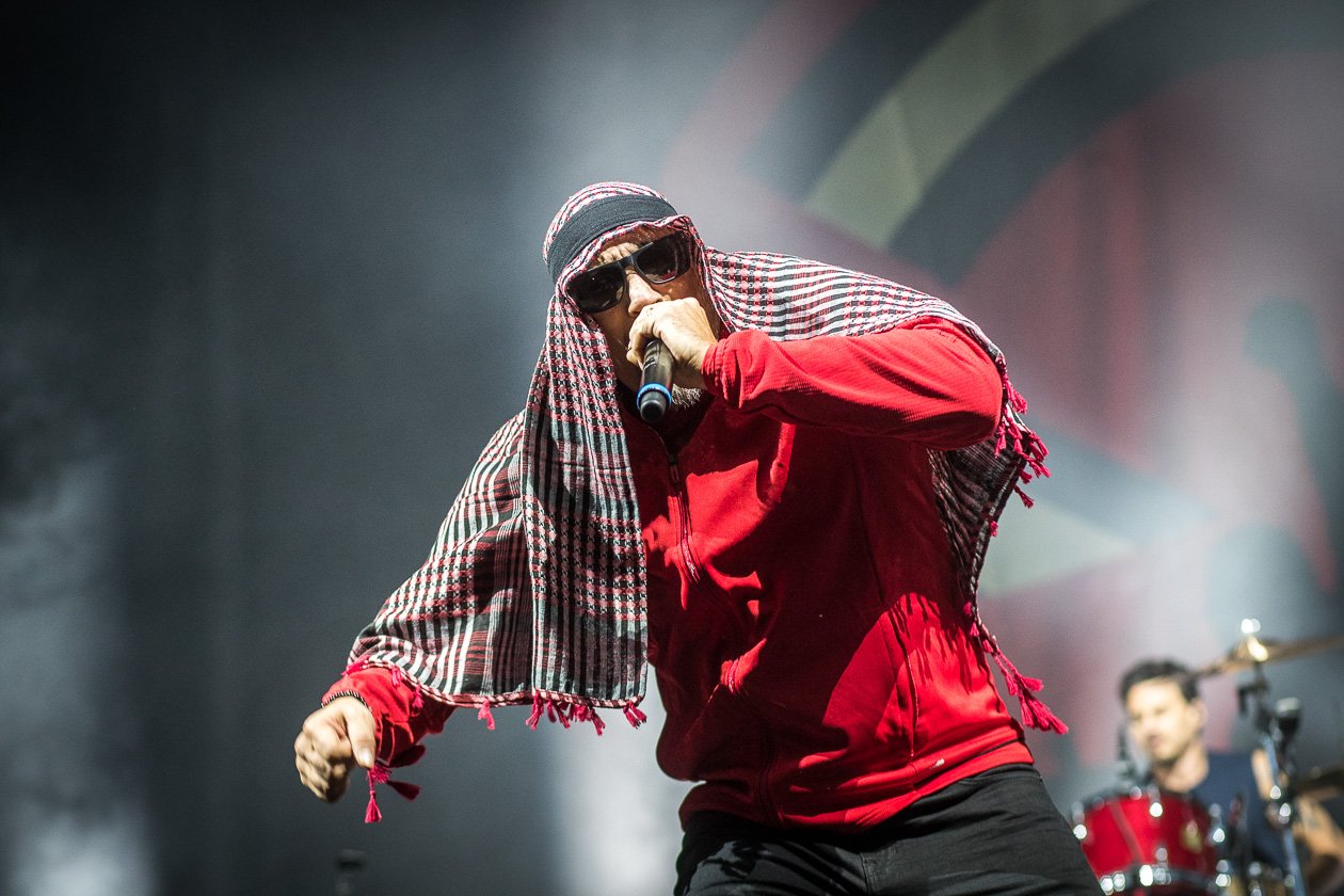 Prophets Of Rage – RATM, Cypress Hill und Public Enemy on stage beim einzigen Deutschland-Gig. – B-Real.