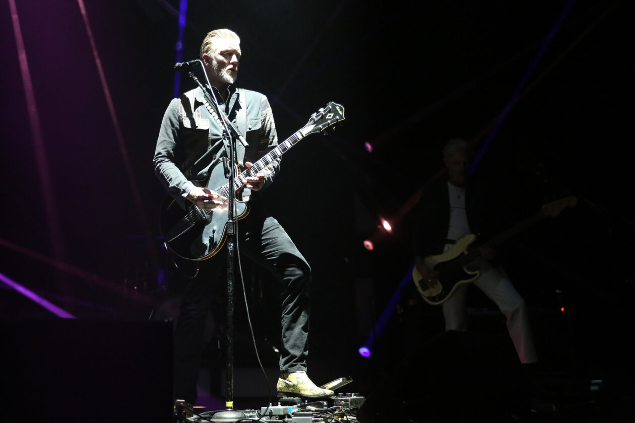 Queens Of The Stone Age Josh Homme. (6/16) Josh Homme und Gang in Europa. laut.de Foto