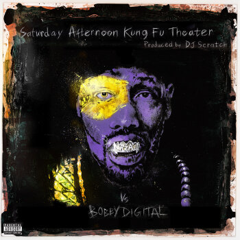 RZA & DJ Scratch - Saturday Afternoon Kung Fu Theater Artwork