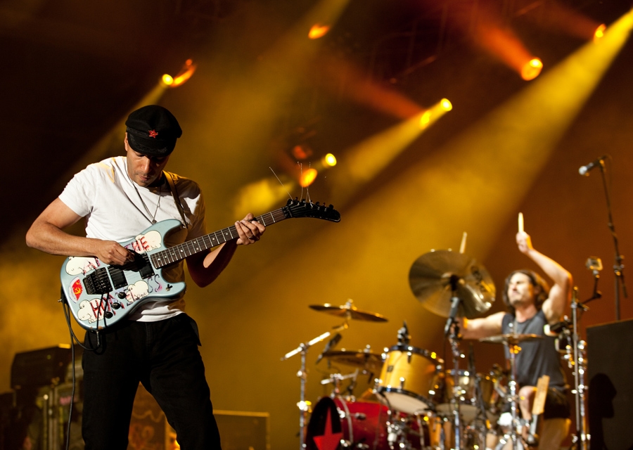 Rage Against The Machine – RATM als Headliner bei Rock Am Ring 2010 – Tom Morello und Brad Wilk.