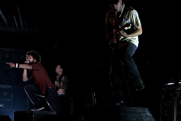 Rage Against The Machine – Beim RAR 2008 lieferten RATM einen spektakulären Headliner-Gig ab. – 