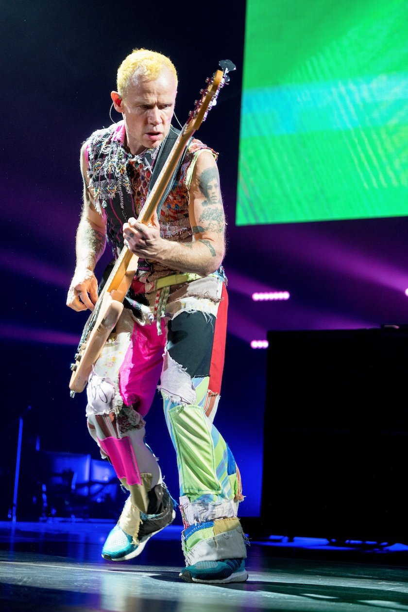 Red Hot Chili Peppers – Viel Live-Spaß mit den Chili Peppers in der Hauptstadt. – Flea.