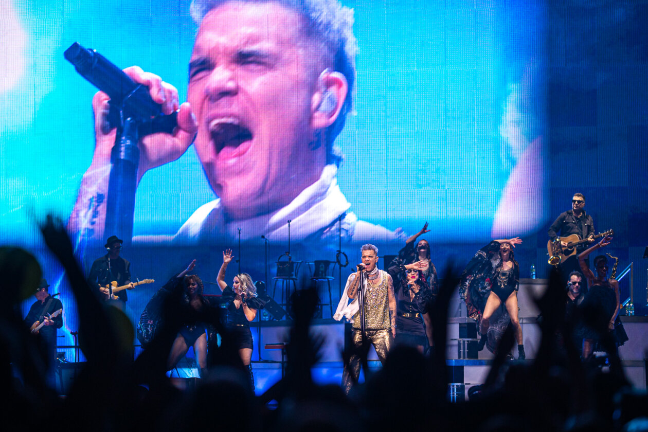 Robbie Williams Robbie Williams. (31/35) PopSpektakel in der Hauptstadt Der britische