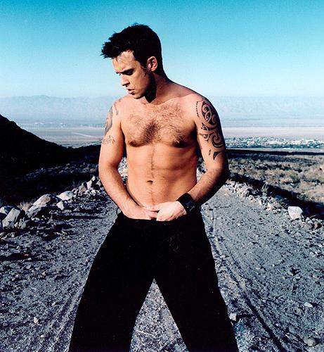 Robbie Williams – Pressefotos vom schönen Robbie. – 
