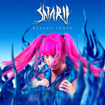 Satarii - Blaues Feuer Artwork