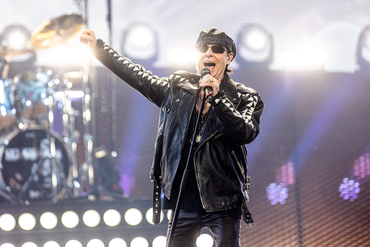 Laut, so wie die Fans es mögen: Klaus Meine und Co. auf "Rock Believer"-Tour. – Scorpions.