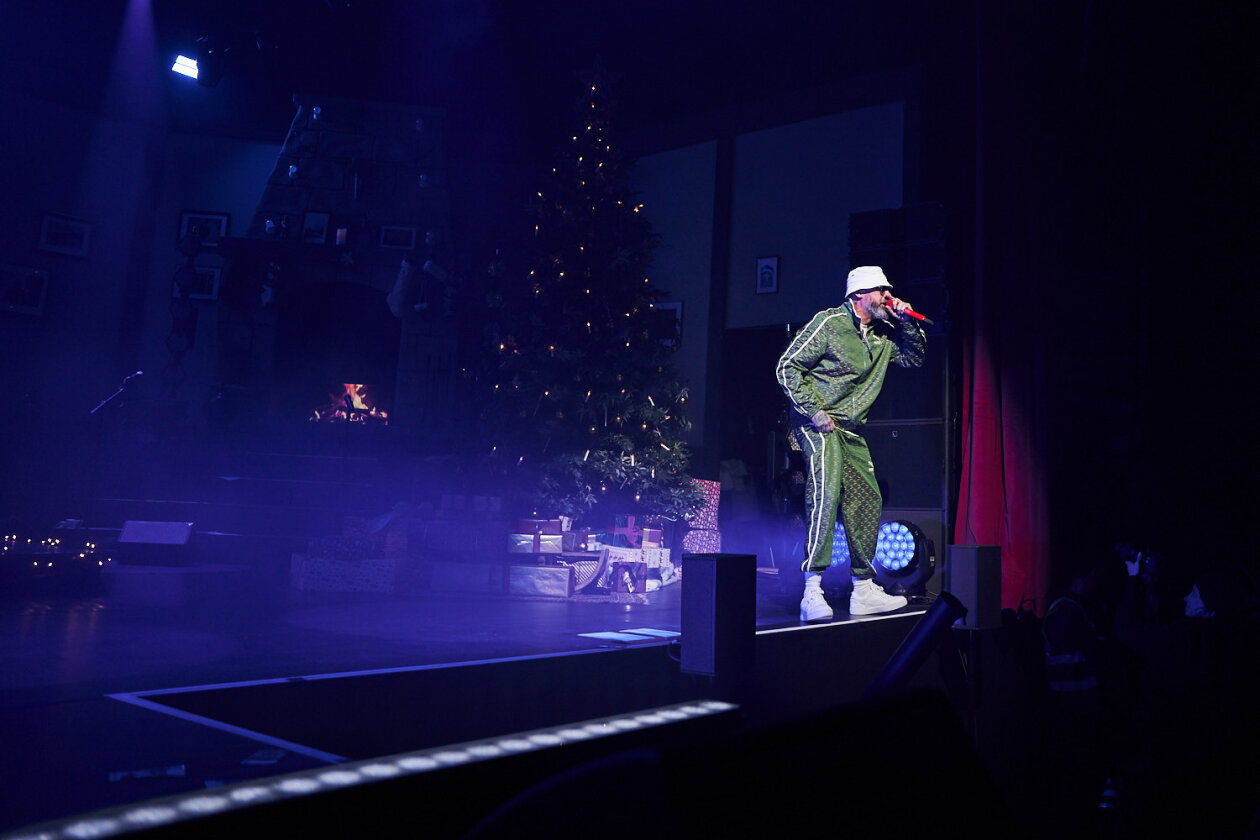 Zuhause: die Weihnachts-Residency des Berliner Rappers. – Sido.
