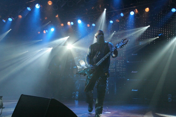 Unholy Alliance-Tour 2008. – Slayer in action!