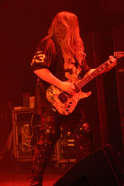 Slayer – Unholy Alliance-Tour 2008. – Jeff Hanneman