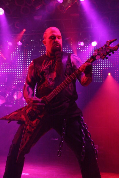 Slayer – Unholy Alliance-Tour 2008. – Kerry King