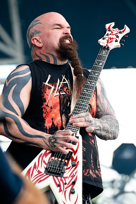 Slayer – Highspeed im französischen Amneville. – Kerry King.