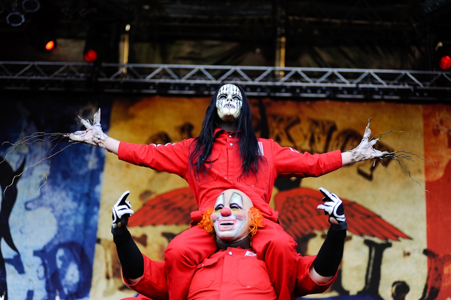 Slipknot beim Sonisphere Festival. – Slipknot als Headliner beim Sonisphere Festival 2011.