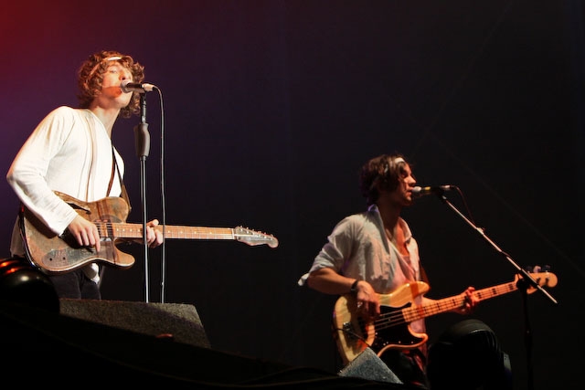 The Kooks beim Southside-Festival 2008. – 