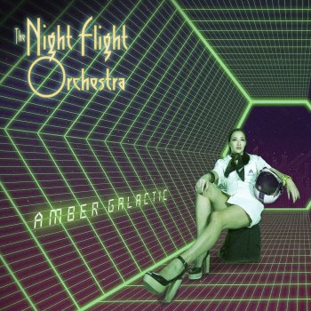 The Night Flight Orchestra - Amber Galactic Artwork
