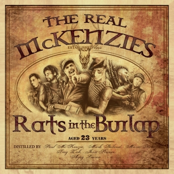 The Real McKenzies - Rats In The Burlap Artwork