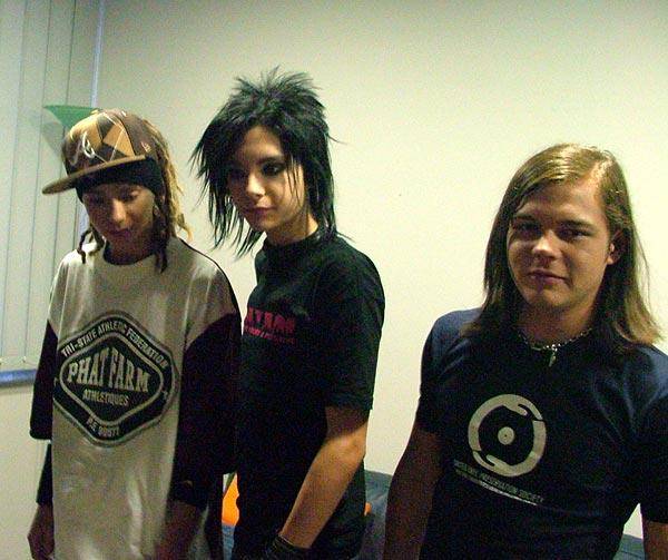 Tokio Hotel – Bill, Tom und co. 2006 live in Düsseldorf. – Beim Interview.
