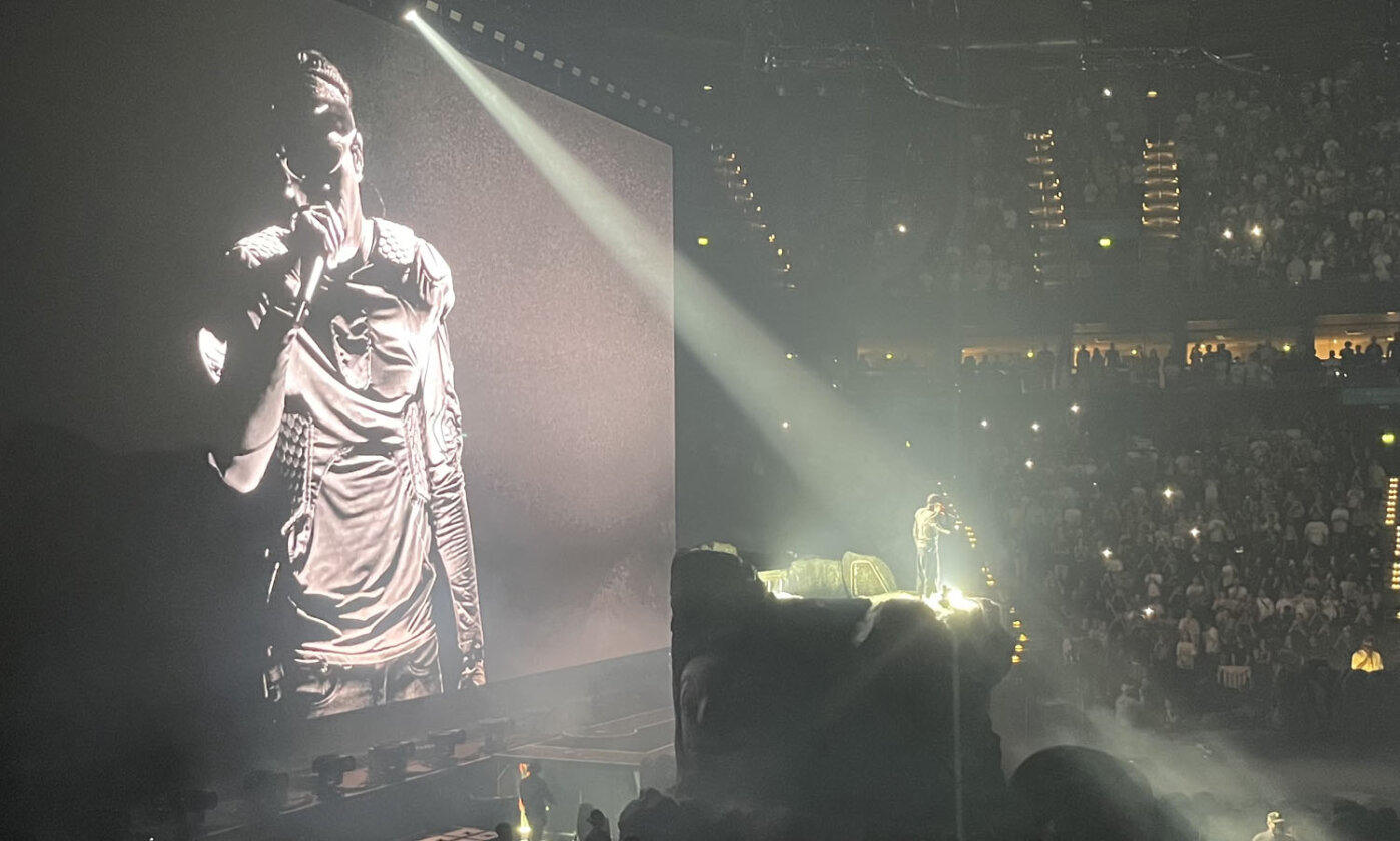  Travis Scott – Travis Scott. (7/8) – Der US-Rapper bei seinem ersten Illustration 