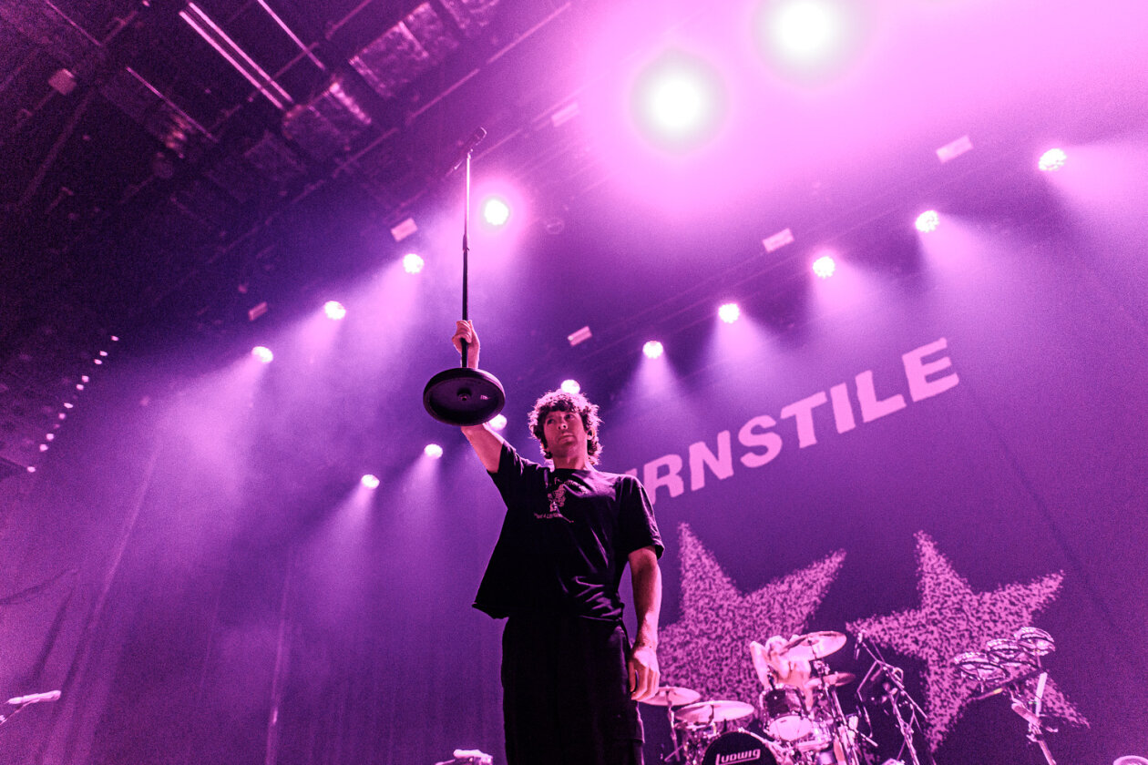 Turnstile Turnstile. (16/23) Die USHardcoreBand spielt ein