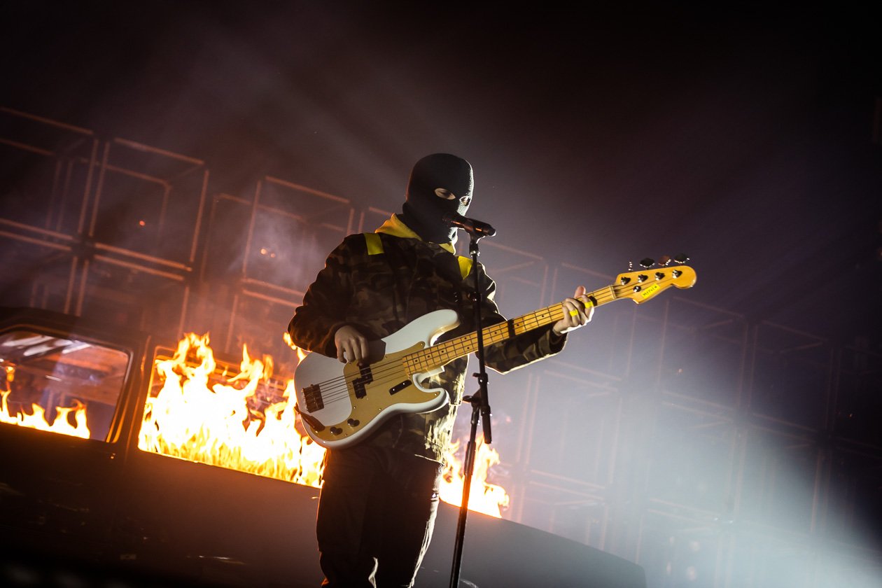 Zwei Mann on stage und die Arena voll. – Twenty One Pilots.