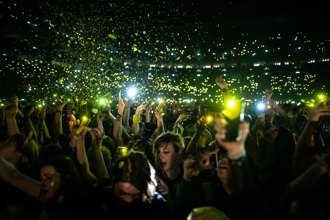 Zwei Mann on stage und die Arena voll. – Twenty One Pilots.