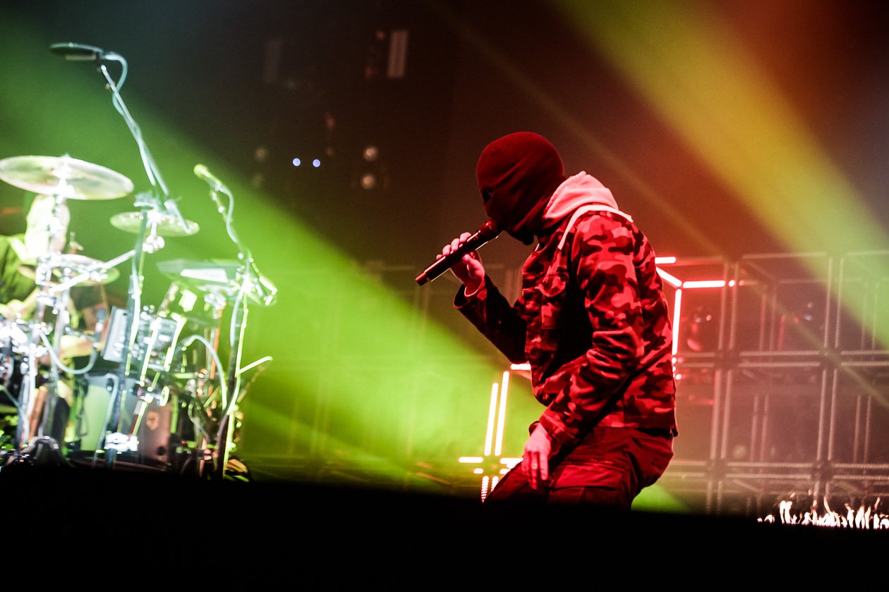 Zwei Mann on stage und die Arena voll. – Twenty One Pilots.