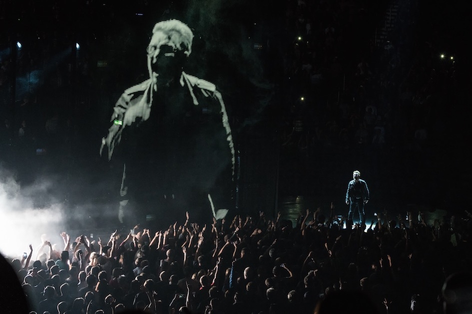 U2 – Vier Mal spielen die irischen Superstars 2015 in der Hauptstadt. – In der ausverkauften Ex-02 World.