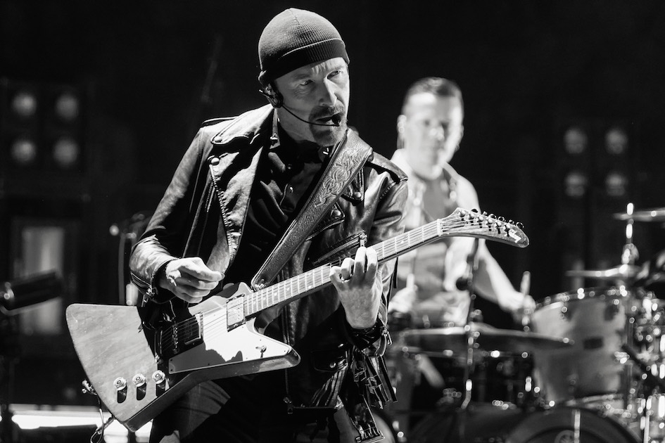 U2 – Vier Mal spielen die irischen Superstars 2015 in der Hauptstadt. – The Edge.
