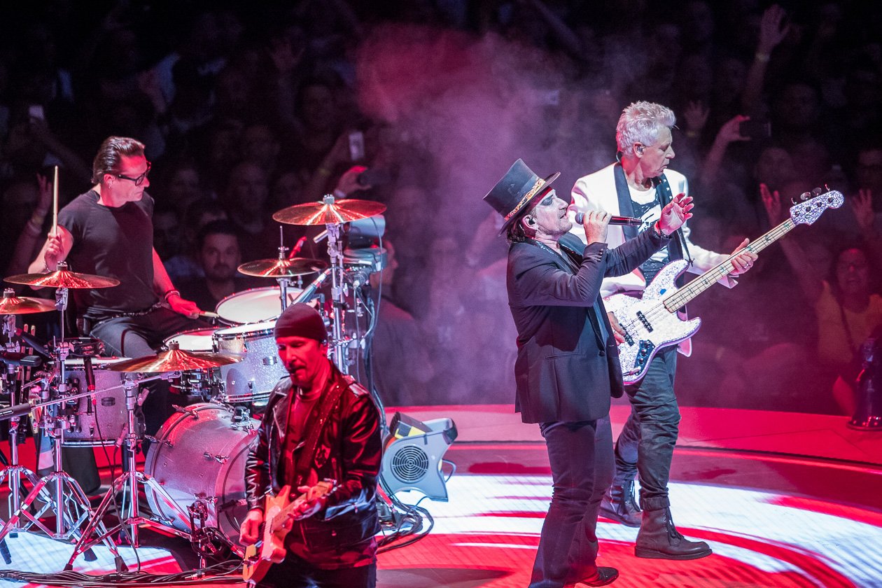 U2 beim Europa-Start der eXPERIENCE + iNNOCENCE Tour 2018 in Berlin – U2 2018 in Berlin